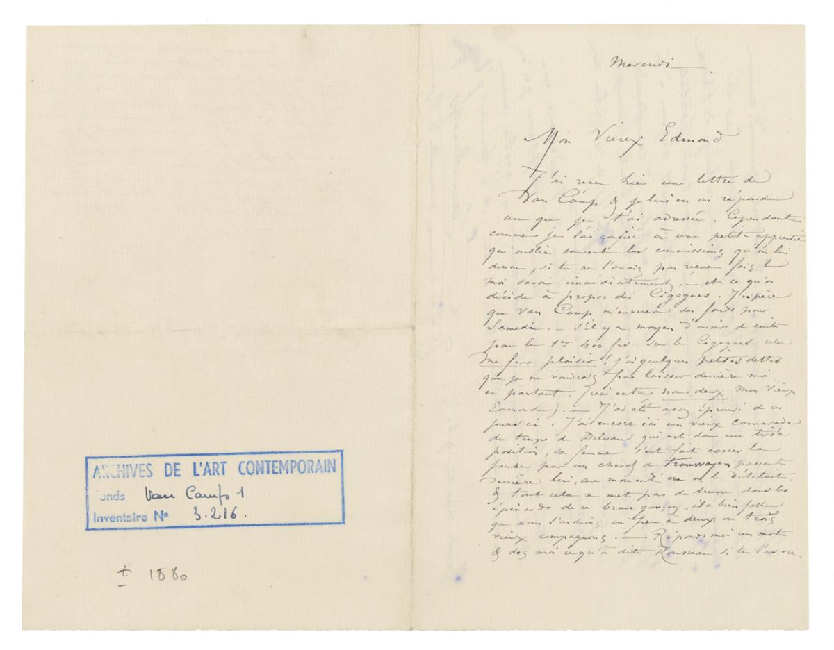 Illustration de la lettre