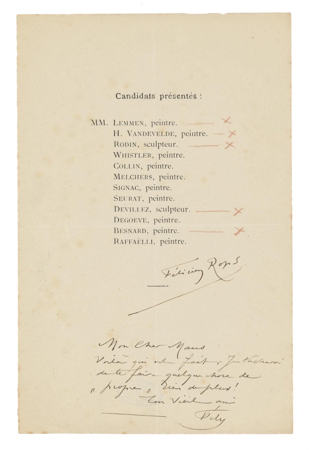 Illustration de la lettre