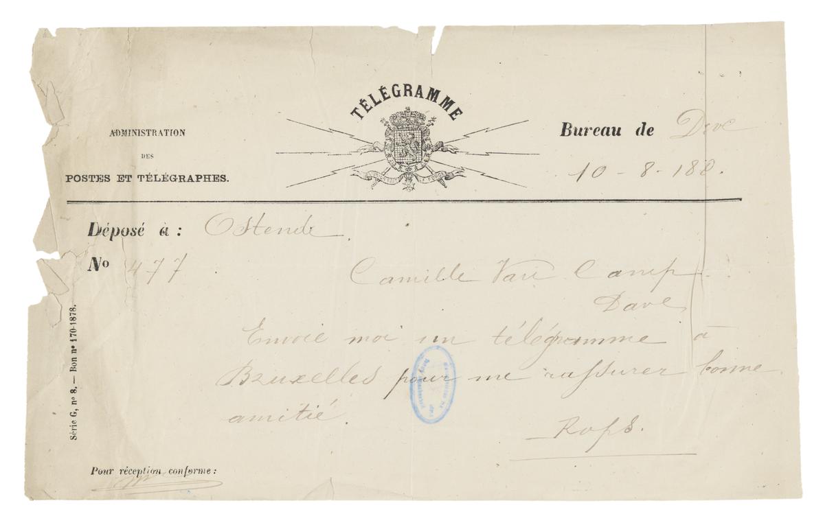 Illustration de la lettre