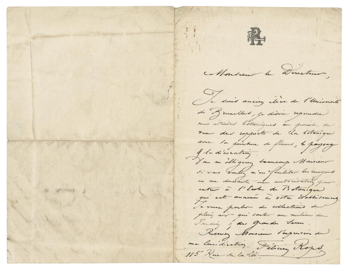 Illustration de la lettre