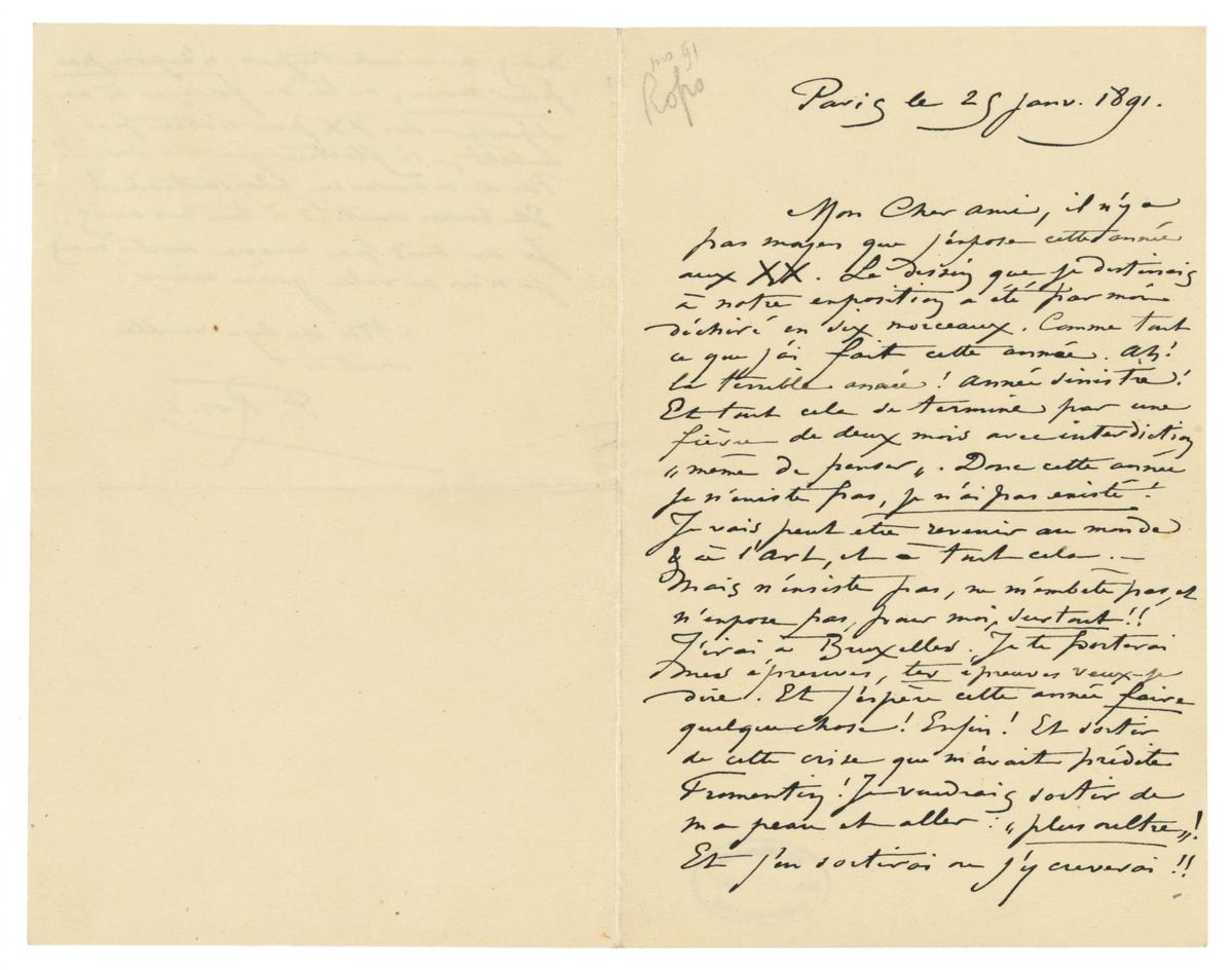 Illustration de la lettre