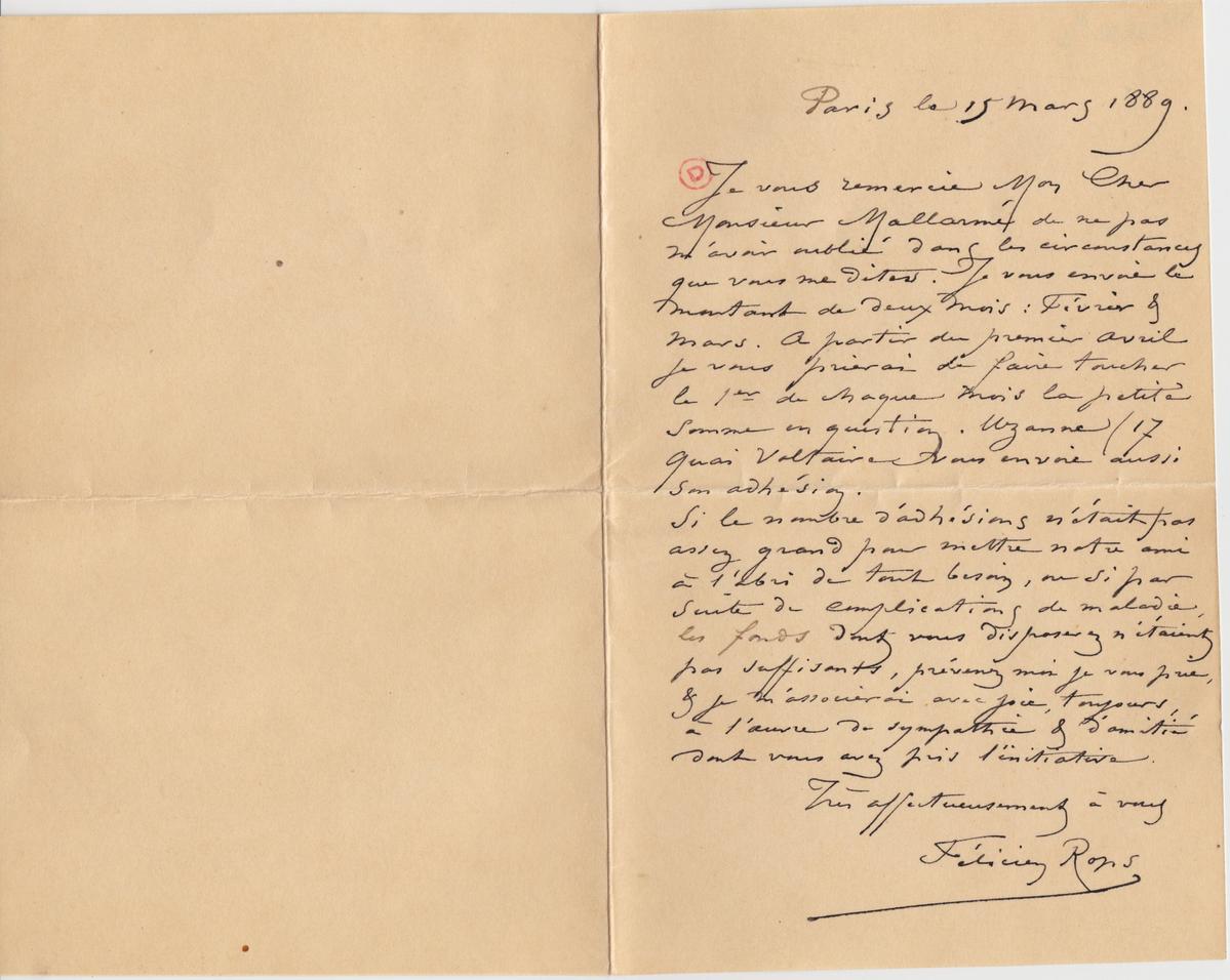 Illustration de la lettre