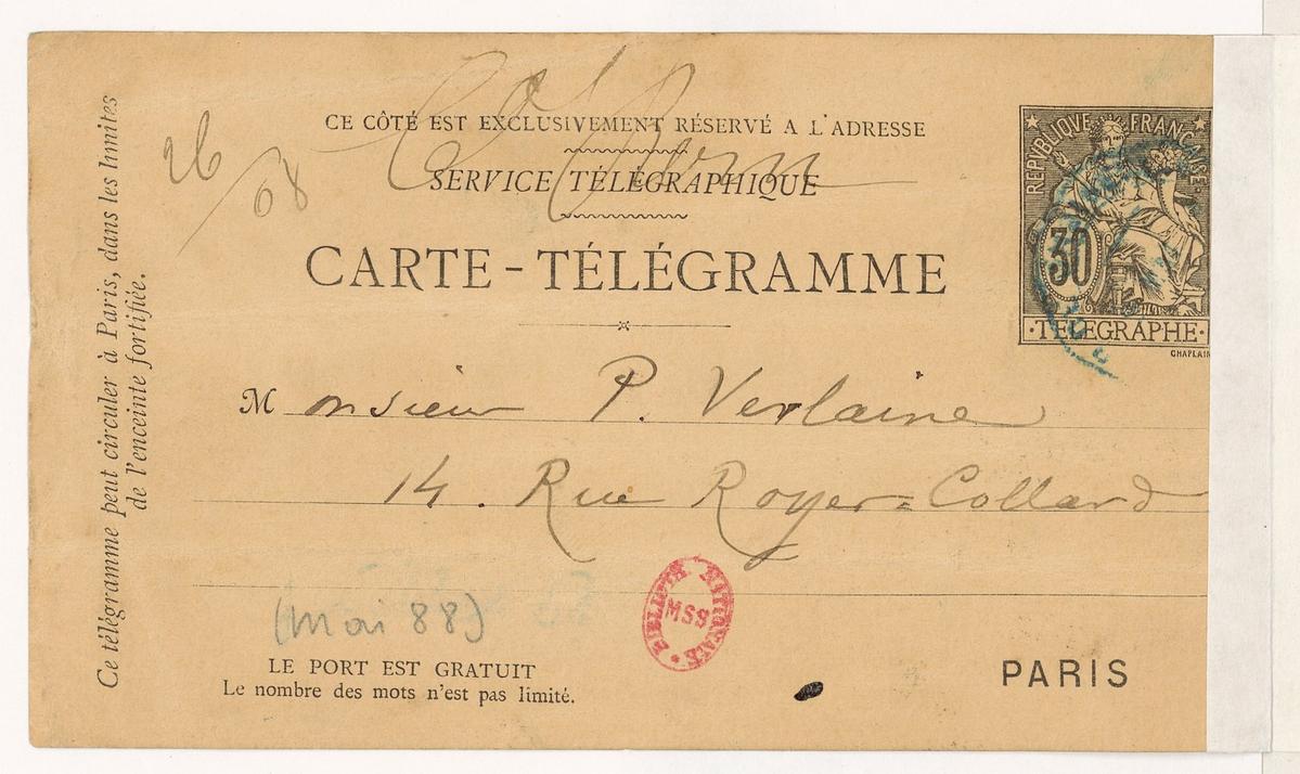 Illustration de la lettre