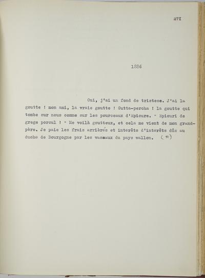 Copie non autographe réalisée par Lefebvre - Kunel de Félicien Rops à Inconnu. s.l., 1886/00/00. Bruxelles, Musées Royaux des Beaux-Arts de Belgique, 8811/t5/p271