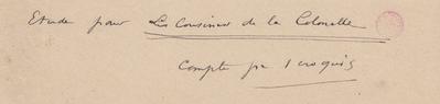 Lettre de Félicien Rops à [Léon?] [Evely?]. s.l., 0000/00/00. Bruxelles, Bibliothèque royale de Belgique, III/215/5/68