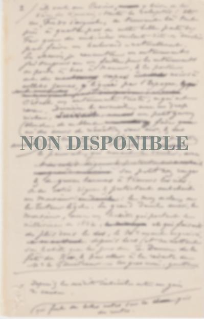 Copie non autographe de Félicien Rops à Maurice [Hagemans]. Paris, 1876/01/01. Bruxelles, Musée Camille Lemonnier, Lem/13